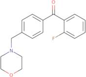 (2-Fluorophenyl)[4-(4-morpholinylmethyl)phenyl]methanone