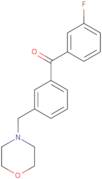 (3-Fluorophenyl)[3-(4-morpholinylmethyl)phenyl]methanone