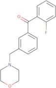 (2-Fluorophenyl)[3-(4-morpholinylmethyl)phenyl]methanone