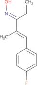 (1E,3E)-1-(4-Fluorophenyl)-2-methyl-1-penten-3-one oxime