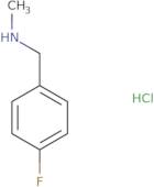 1-(4-Fluorophenyl)-N-Methylmethanamine Hydrochloride (1:1)