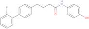 2'-Fluoro-N-(4-hydroxyphenyl)-[1,1'-biphenyl]-4-butanamide