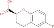 (S)-6-Fluoro-3,4-dihydro-2H-1-benzopyran-2-carboxylic acid