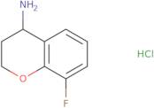 8-Fluoro-3,4-dihydro-2H-1-benzopyran-4-amine hydrochloride