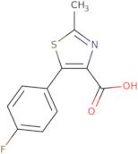 5-(4-Fluorophenyl)-2-Methyl-1,3-Thiazole-4-Carboxylic Acid