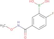 B-[2-Fluoro-5-[(Methoxyamino)Carbonyl]Phenyl]-Boronic Acid