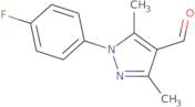 1-(4-Fluorophenyl)-3,5-dimethyl-1H-pyrazole-4-carbaldehyde