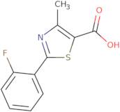 2-(2-Fluorophenyl)-4-methyl-1,3-thiazole-5-carboxylic acid