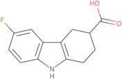 6-Fluoro-2,3,4,9-tetrahydro-1H-carbazole-3-carboxylic acid