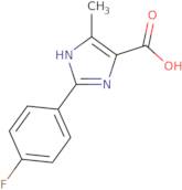 2-(4-Fluorophenyl)-5-methyl-1H-imidazole-4-carboxylic acid