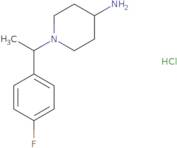 1-[1-(4-Fluorophenyl)ethyl]-4-piperidinamine hydrochloride