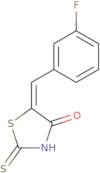 (5Z)-5-(3-Fluorobenzylidene)-2-Thioxo-1,3-Thiazolidin-4-One