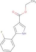 5-(2-Fluorophenyl)-1H-pyrrole-3-carboxylic acid ethyl ester