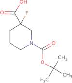 3-Fluoro-1,3-piperidinedicarboxylic acid 1-tert-butyl ester