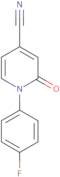 1-(4-Fluorophenyl)-2-oxo-1,2-dihydro-4-pyridinecarbonitrile