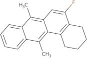 5-Fluoro-(1,2,3,4-Tetrahydro-7,12-Dimethylbenz(a)Anthracene)