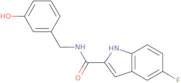 5-Fluoro-N-[(3-hydroxyphenyl)methyl]-1H-indole-2-carboxamide