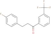 3-(4-Fluorophenyl)-1-[3-(trifluoromethyl)phenyl]-1-propanone