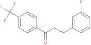 3-(3-Fluorophenyl)-1-[4-(trifluoromethyl)phenyl]-1-propanone