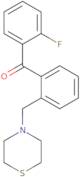 (2-Fluorophenyl)[2-(4-thiomorpholinylmethyl)phenyl]methanone