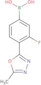 3-Fluoro-4-(5-Methyl-1,3,4-oxadiazol-2-yl)phenylboronic acid