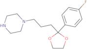 1-(3-[2-(4-Fluorophenyl)-[1,3]Dioxolan-2-Yl]Propyl)Piperazine