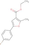 5-(4-Fluorophenyl)-2-Methyl-3-Furancarboxylic Acid Ethyl Ester