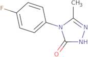 4-(4-Fluorophenyl)-2,4-dihydro-5-methyl-3H-1,2,4-triazol-3-one