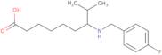 (±)-7-[[(4-Fluorophenyl)Methyl]Amino]-8-Methylnonan-1-Oic Acid