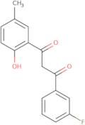 1-(3-Fluorophenyl)-3-(2-Hydroxy-5-Methylphenyl)-1,3-Propanedione