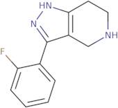 3-(2-Fluorophenyl)-4,5,6,7-tetrahydro-2H-pyrazolo[4,3-c]pyridine