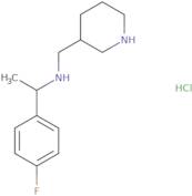 N-[1-(4-Fluorophenyl)ethyl]-3-piperidinemethanamine hydrochloride