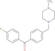 (4-Fluorophenyl){4-[(4-methyl-1-piperazinyl)methyl]phenyl}methanone
