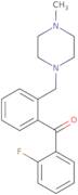 (2-Fluorophenyl){2-[(4-methyl-1-piperazinyl)methyl]phenyl}methanone