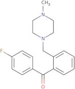 (4-Fluorophenyl){2-[(4-methyl-1-piperazinyl)methyl]phenyl}methanone