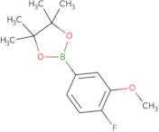 2-(4-Fluoro-3-Methoxyphenyl)-4,4,5,5-Tetramethyl-1,3,2-Dioxaborolane