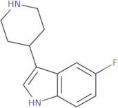 5-Fluoro-3-[4-piperidinyl]-1H-indole