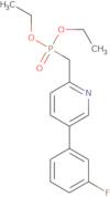 [[5-(3-Fluorophenyl)-2-pyridinyl]methyl]phosphonic acid diethyl ester