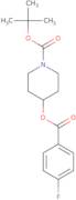 4-[(4-Fluorobenzoyl)oxy]-1-piperidinecarboxylic acid tert-butyl ester