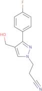 3-[3-(4-Fluorophenyl)-4-(Hydroxymethyl)-1H-Pyrazol-1-Yl]Propanenitrile
