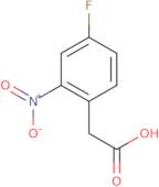 4-Fluoro-2-nitro-benzeneacetic acid