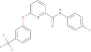N-(4-Fluorophenyl)-6-[3-(Trifluoromethyl)Phenoxy]-2-Pyridinecarboxamide