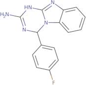 4-(4-Fluorophenyl)-1,4-Dihydro[1,3,5]Triazino[1,2-a]Benzimidazol-2-Amine