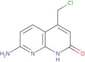 7-Amino-4-(chloromethyl)-1,2-dihydro-1,8-naphthyridin-2-one