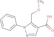 5-(Methoxymethyl)-1-phenyl-1H-pyrazole-4-carboxylic acid