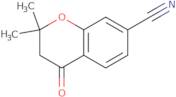 2,2-Dimethyl-4-oxochroman-7-carbonitrile