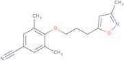 3,5-Dimethyl-4-[3-(3-methylisoxazol-5-yl)propoxy]benzonitrile