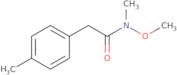 N-Methoxy-N-methyl-2-(4-methylphenyl)acetamide