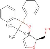 ((2R,3S)-3-(tert-butyldiphenylsilyloxy)-2,3-dihydrofuran-2-yl)methanol