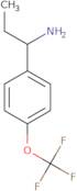 1-(4-(Trifluoromethoxy)phenyl)propan-1-amine